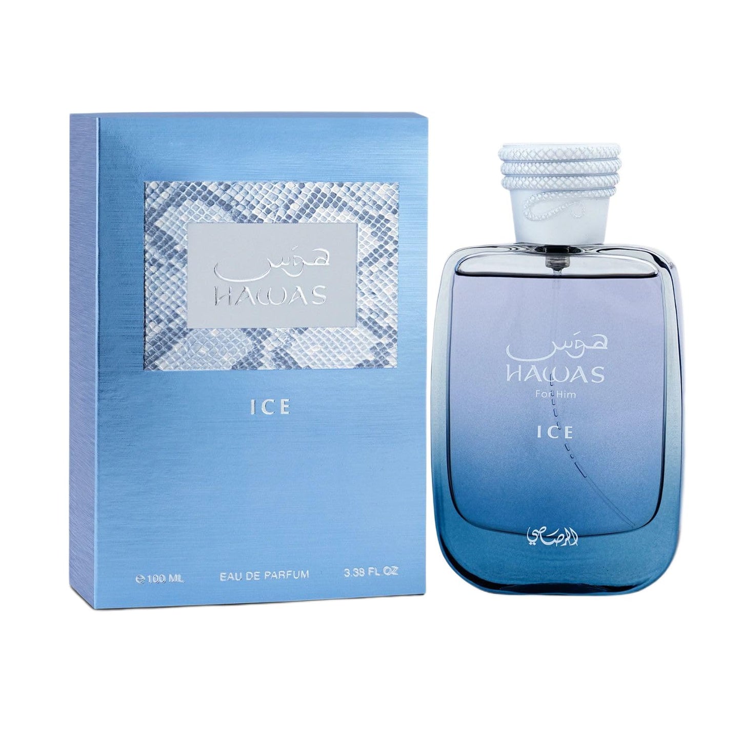 RASASI Hawas Ice Eau de Parfum, 100ml, Premium Arabian Fragrance