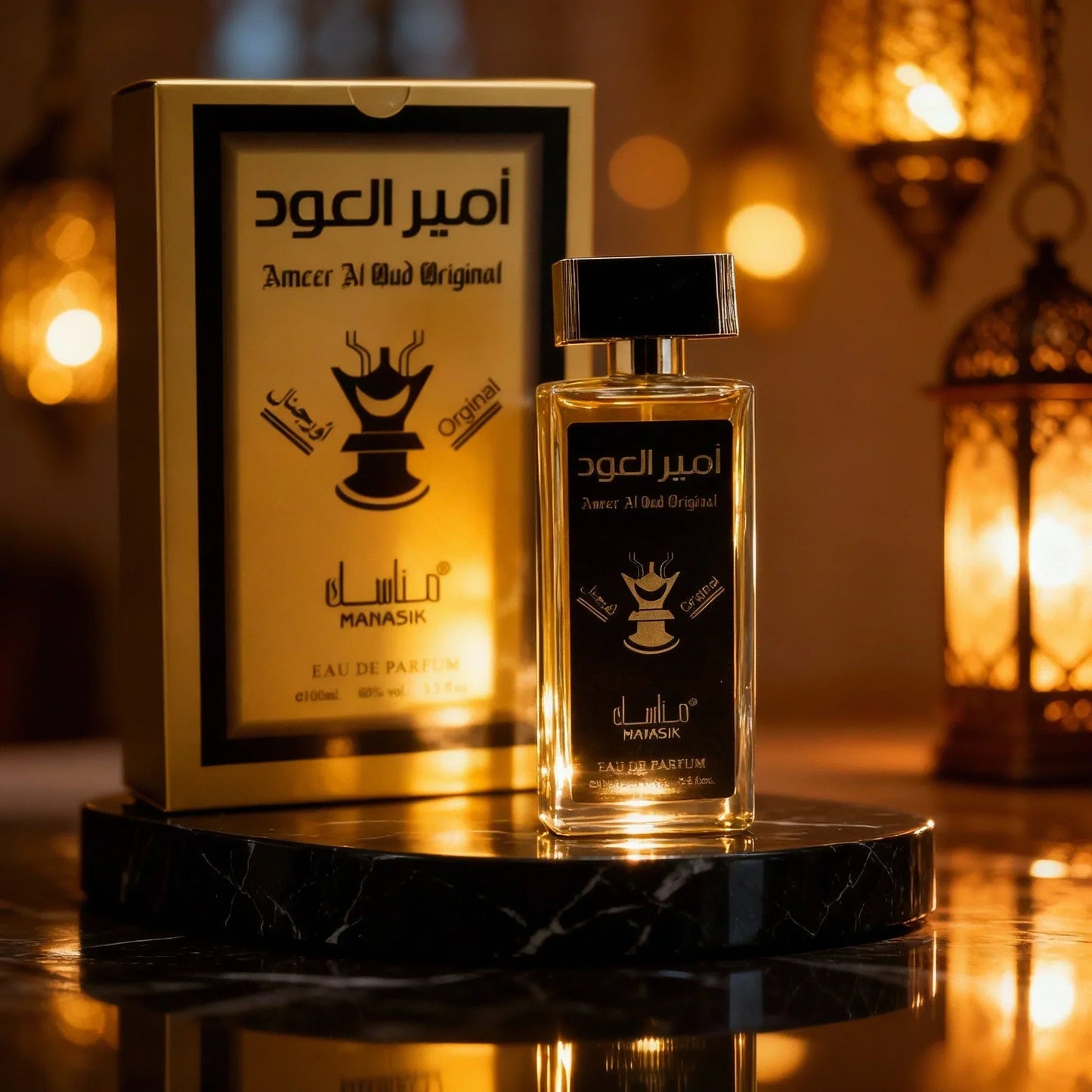Ameer Al Oud Original – 100ml Eau De Perfume | Premium Arabic Oud Fragrance