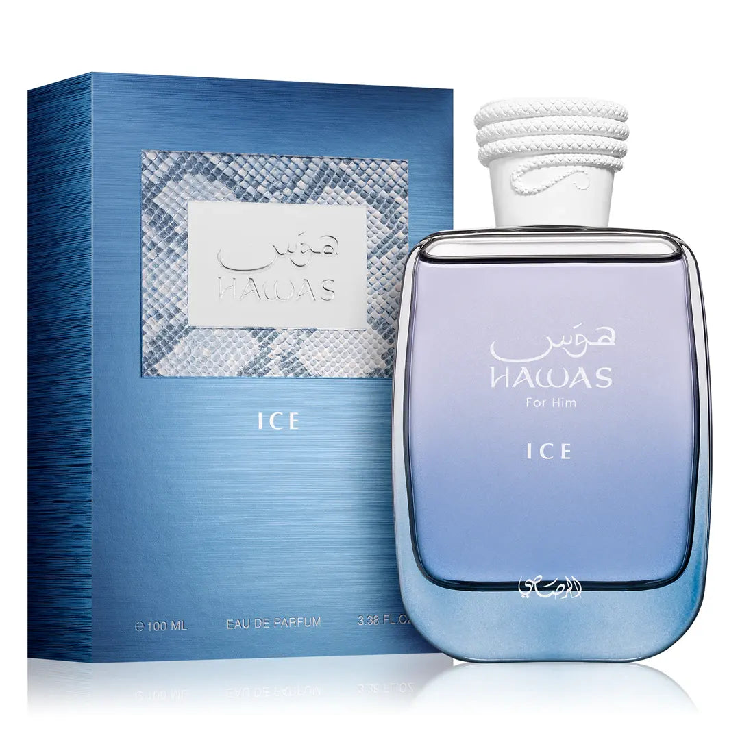 RASASI Hawas Ice Eau de Parfum, 100ml,  Premium Arabian Fragrance